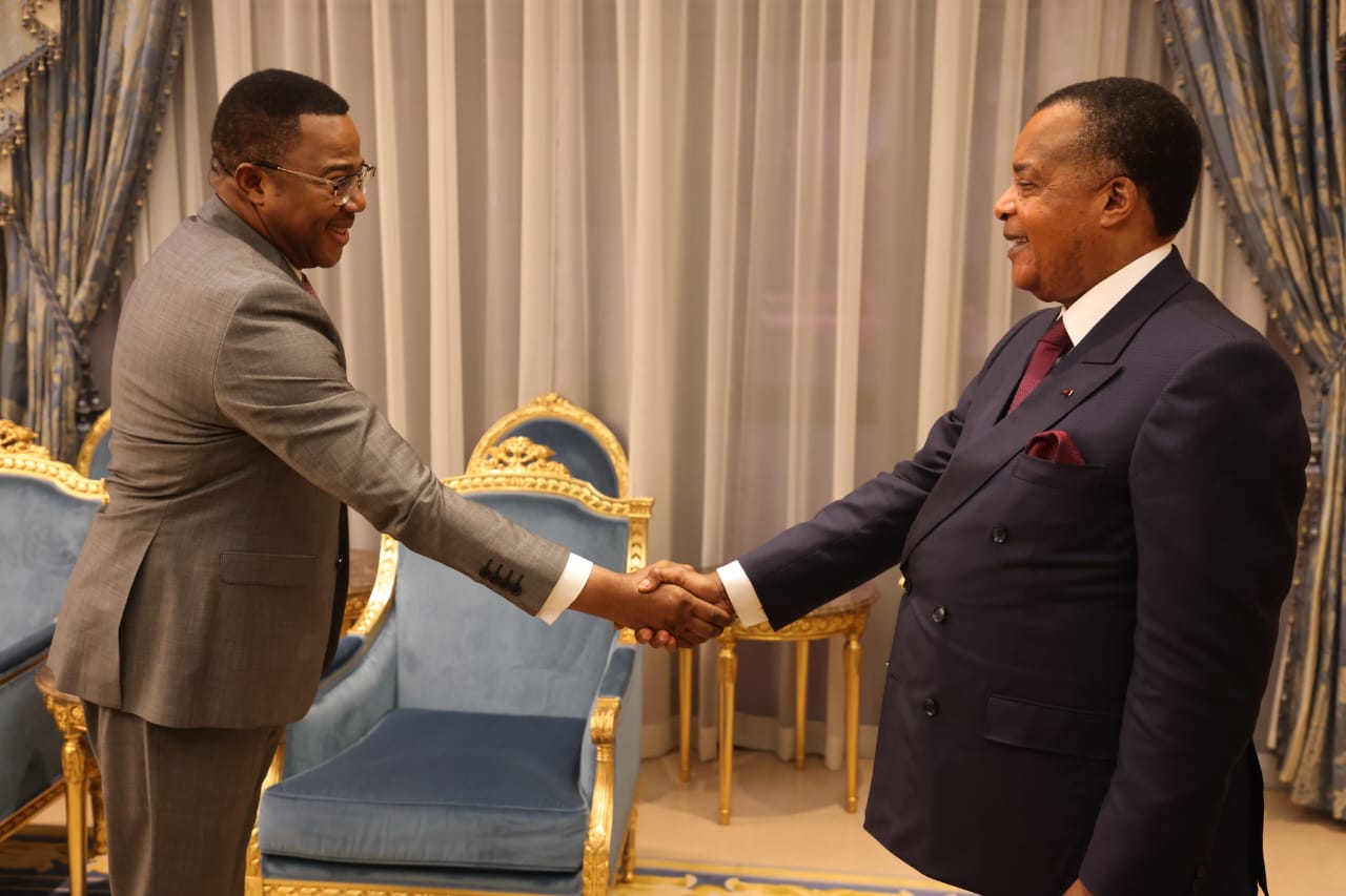 Diplomatie : Christophe Muzungu fait ses adieux au président Denis Sassou N’Guesso