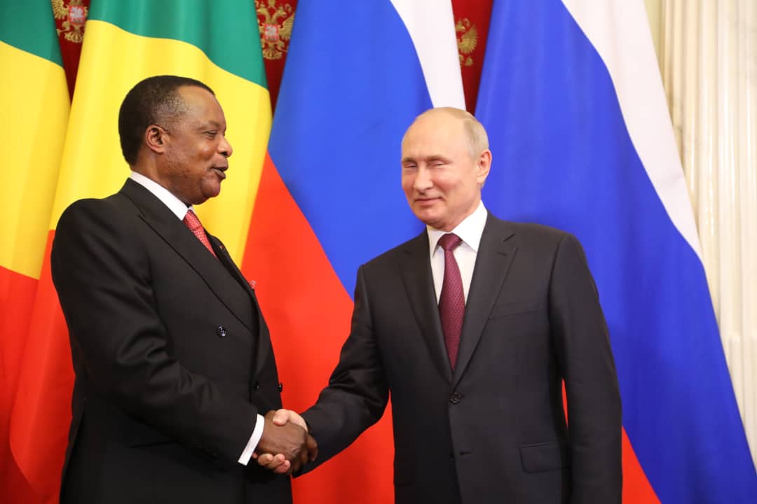 Coopération Congo-Russie : Denis Sassou N'Guesso en séjour à Moscou pour une visite d’Etat. 